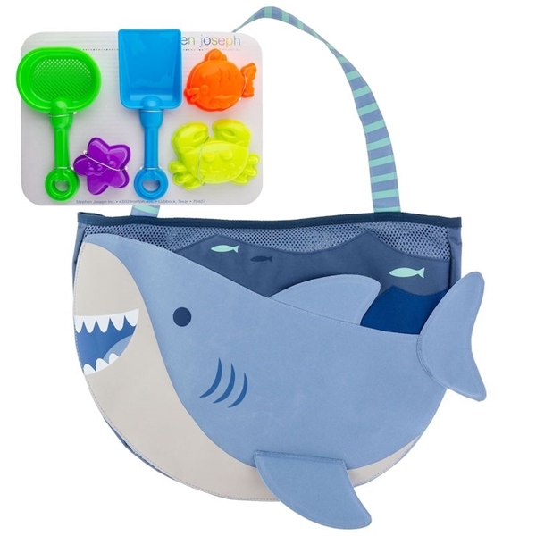 Stephen Joseph Τσάντα Θαλάσσης με Παιχνίδια Blue Shark