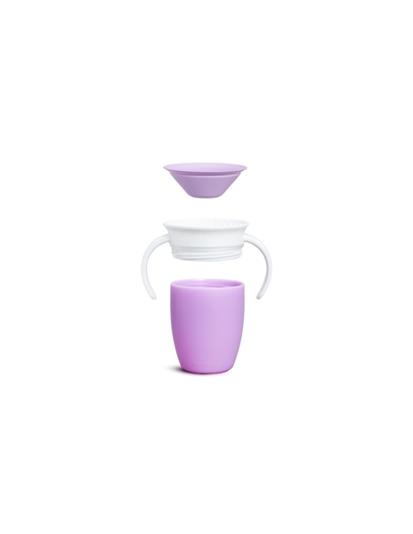 Munchkin Κύπελο Miracle 360° Trainer Cup Purple/White 207ml