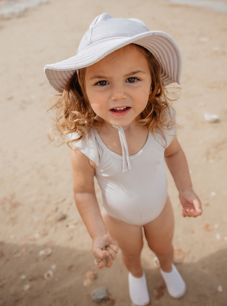 Minene - Ολόσωμο Μαγιώ UV Pink&White (12 μηνών-8 ετών)