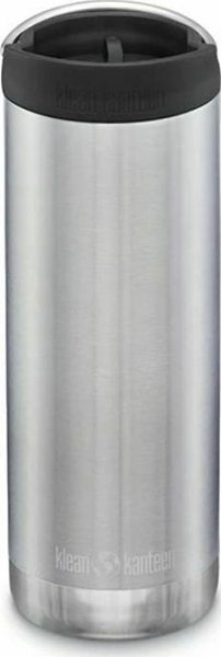 Klean Kanteen Παγούρι Twist Cap 473ml Brushed Stainless Steel