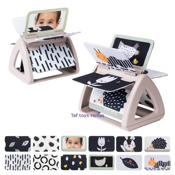 Taf Toys Βιβλίο Δραστηριοτήτων Black & White Spinning Book