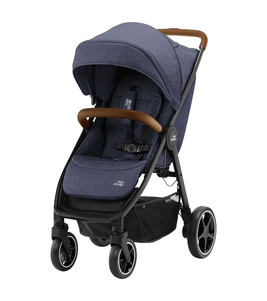 Britax Παιδικό Καρότσι B-AGILE Navy Ink Brown