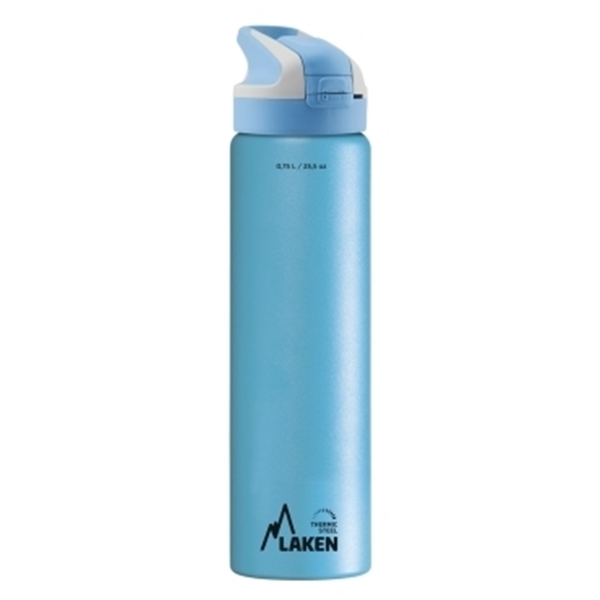 Laken Θερμός Υγρών με Πώμα Summit 750ml Σιέλ