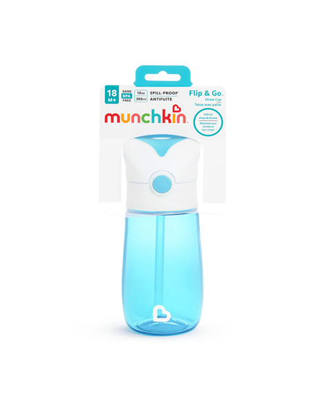 Munchkin Παιδικό Κύπελλο Flip & Go Blue 335ml 