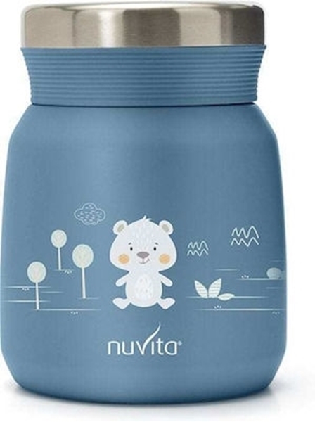 Nuvita Θερμός Φαγητού Powder Blue 300ml 