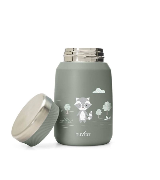 Nuvita Θερμός Φαγητού Sage Green 500ml