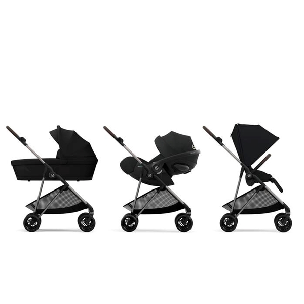 Cybex Καρότσι Melio, Magic Black