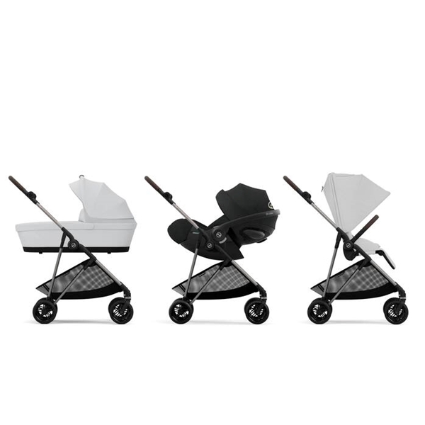 Cybex Καρότσι Melio, Fog Grey