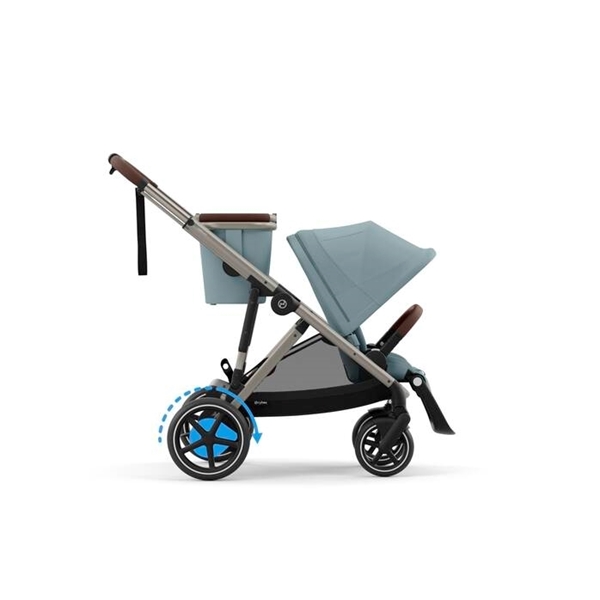 Cybex Καρότσι Gazelle S New Taupe Frame, Stormy Blue