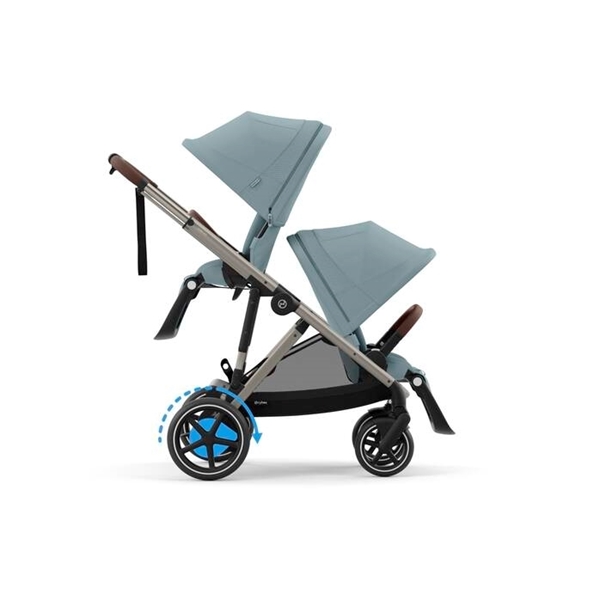 Cybex Καρότσι Gazelle S New Taupe Frame, Stormy Blue