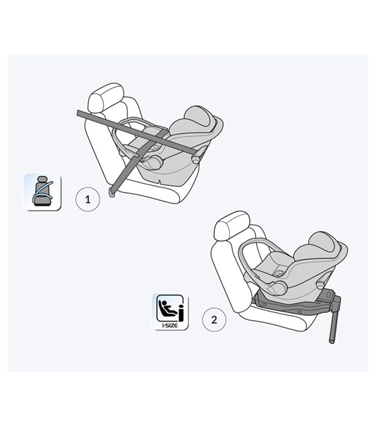 Peg Perego Κάθισμα Αυτοκινήτου Primo Viaggio SLK 0-13kg. Mercury