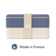 Monbento Φαγητοδοχείο LunchBox Made in France - Natural Blue 1L