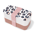 Monbento Φαγητοδοχείο LunchBox - Graphic Leopard Pink