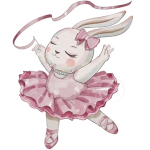 Sipo - Wall Stickers Ballerina Bunny