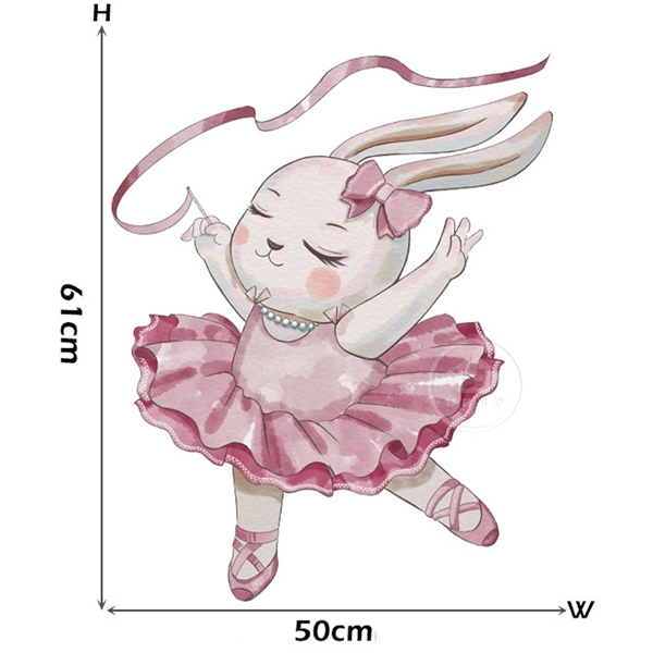 Sipo - Wall Stickers Ballerina Bunny