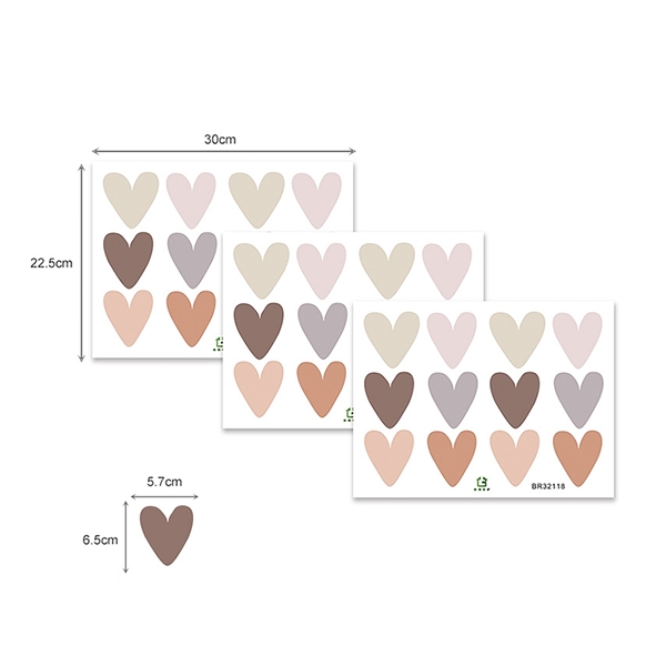 Sipo - Wall Stickers Boho Hearts