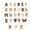 Sipo - Wall Stickers Boho Alphabet