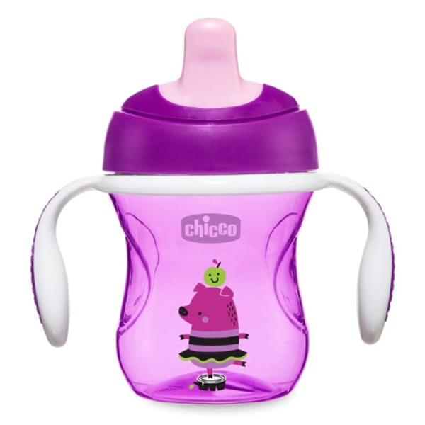 Chicco Εκπαιδευτικό Κύπελο 200ml 6m+ Μωβ