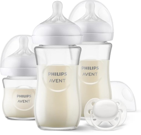 Philips Avent Αρχικό Σετ για Νεογέννητα Γυάλινο Μπιμπερό Natural Response