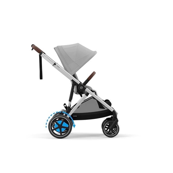 Cybex Καρότσι e-Gazelle S New Taupe Frame, Stone Grey