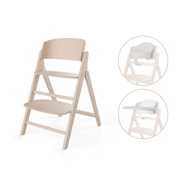 Cybex Καρεκλάκι Φαγητού Click & Fold 3in1, All Natural