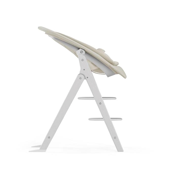 Cybex Καρεκλάκι Φαγητού Click & Fold 4in1, All White