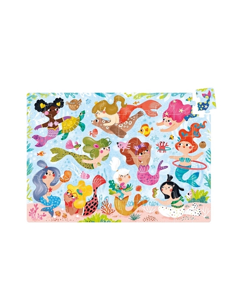 Banana Panda Παζλ Magical Jumbo Puzzle Mermaids 4+ ετών