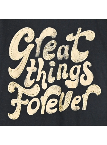 Energiers Μπλούζα Μακό "Great Things Forever", Μαύρο