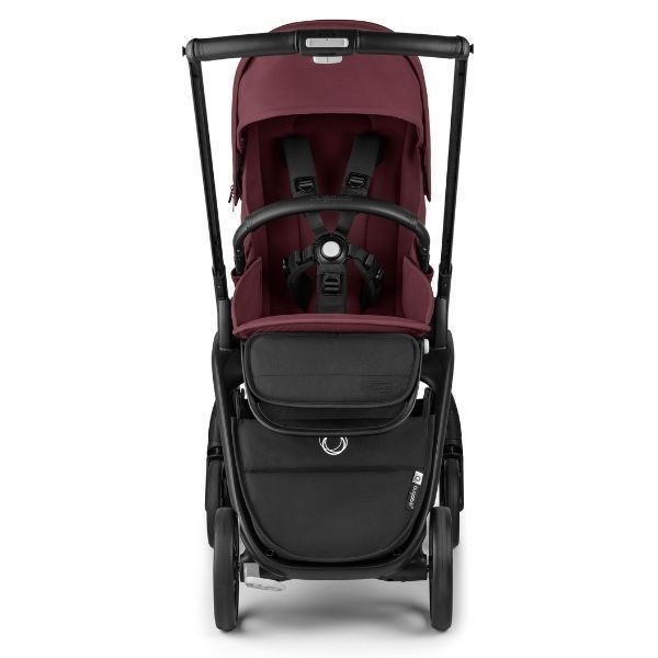 Bugaboo Καρότσι Dragonfly Complete Black - Dark Cherry