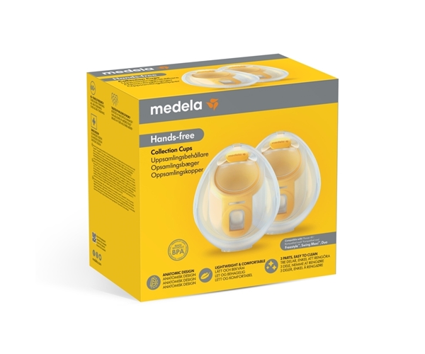 Medela Hands Free Cups Σετ Συλλογής Μητρικού Γάλακτος Για Το Swing Maxi™