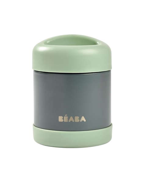 Beaba Θερμός Φαγητού 300ml Mineral Grey/Sage green