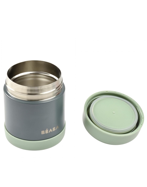 Beaba Θερμός Φαγητού 300ml Mineral Grey/Sage green