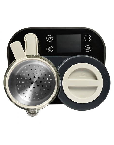 Beaba Ατμογάγειρας και Μπλέντερ Babycook Smart® Charcoal Grey