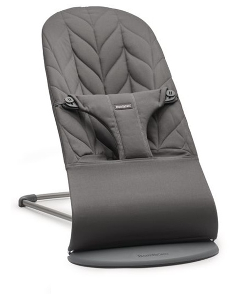 BabyBjorn Ρηλάξ Balance Bliss Woven Petal Quilt, Anthracite