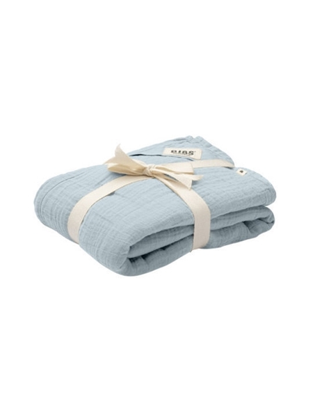 Bibs Κουβέρτα Μουσελίνα Swaddle Baby Blue 120x120cm