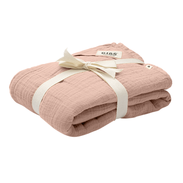 Bibs Κουβέρτα Μουσελίνα Swaddle Blush 120x120cm