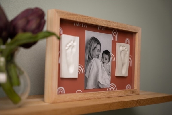 Petit Artichaut 2 Prints Frame - Rainbow TerracottaPetit Artichaut 2 Prints Frame - Rainbow Terracotta