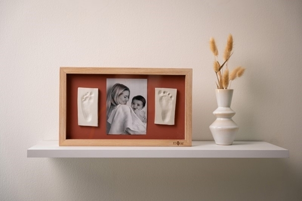 Petit Artichaut 2 Prints Frame - Rainbow Terracotta