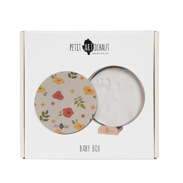 Picture of Petit Artichaut Baby Box Round - Little Prairie