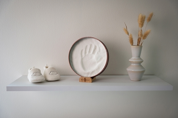 Petit Artichaut Baby Box Round - Rainbow Terracotta