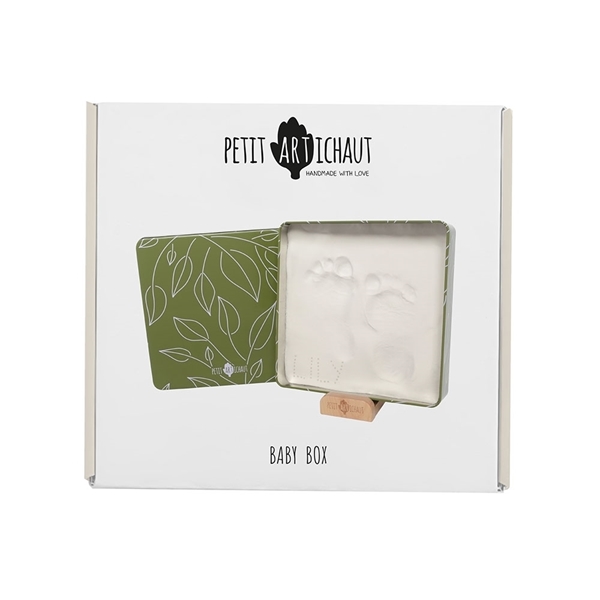 Petit Artichaut Baby Box Square - Olive Tree