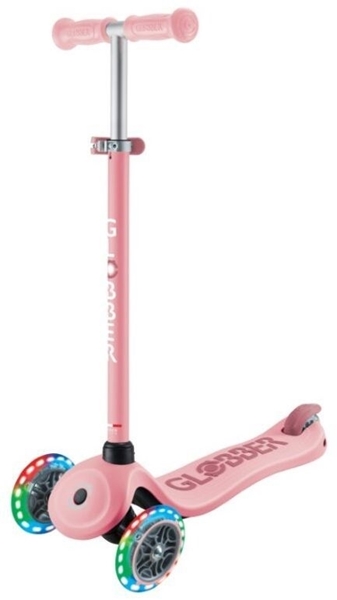 Globber Scooter Go-Up Sporty Lights Pastel Pink