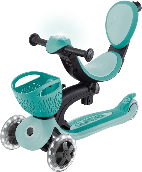 Globber Scooter Go-Up Baby Lights 360 Mint