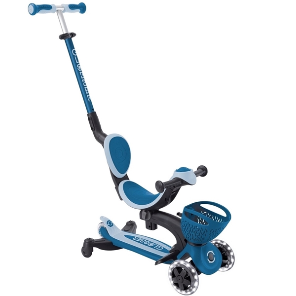 Globber Scooter Go-Up Baby Lights 360 Dark Blue	