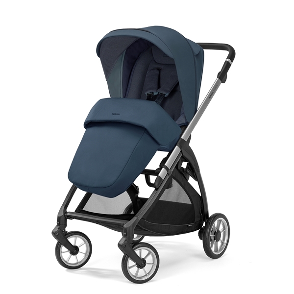 Inglesina Σύστημα Μεταφοράς Electa Quattro με Darwin Hudson Blue/Silver Black