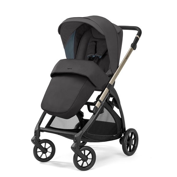 Inglesina Σύστημα Μεταφοράς Electa Quattro με Darwin Upper Black/Iridium Black