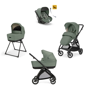 Inglesina Σύστημα Μεταφοράς Electa Quattro με Darwin RC Murray Green/Total Black