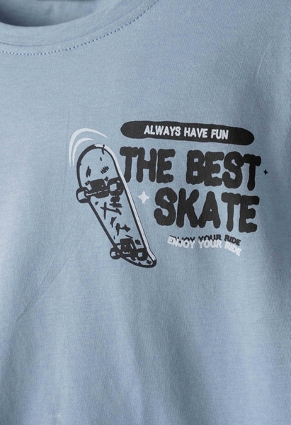 Hashtag Σετ Σορτς Skate, Γαλάζιο - Γκρι 